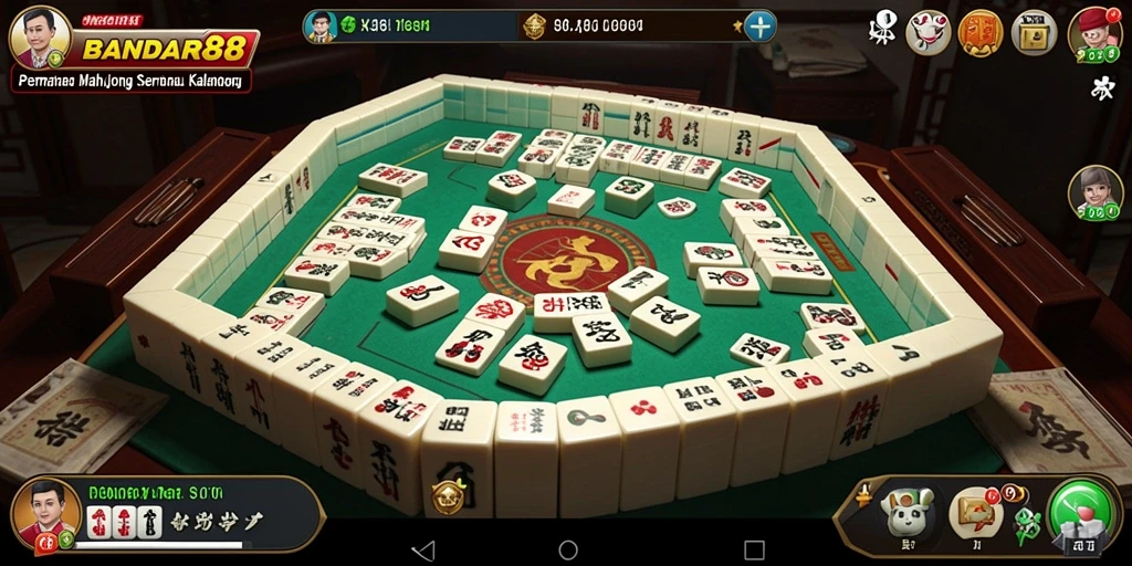 Tampilan seru gameplay BANDAR88 Mahjong yang mengasyikkan.