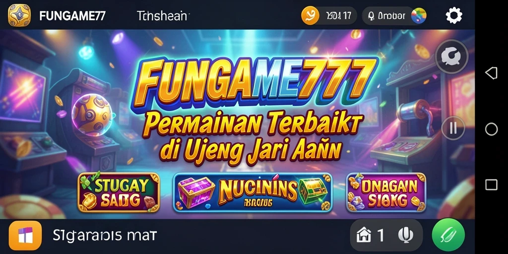 Screenshot gameplay FUNGame777 yang menampilkan slot menarik.
