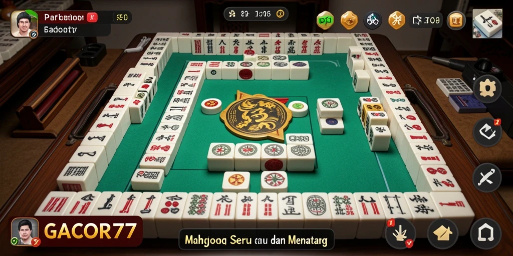 Gameplay seru dalam GACOR77, penuh tantangan Mahjong.