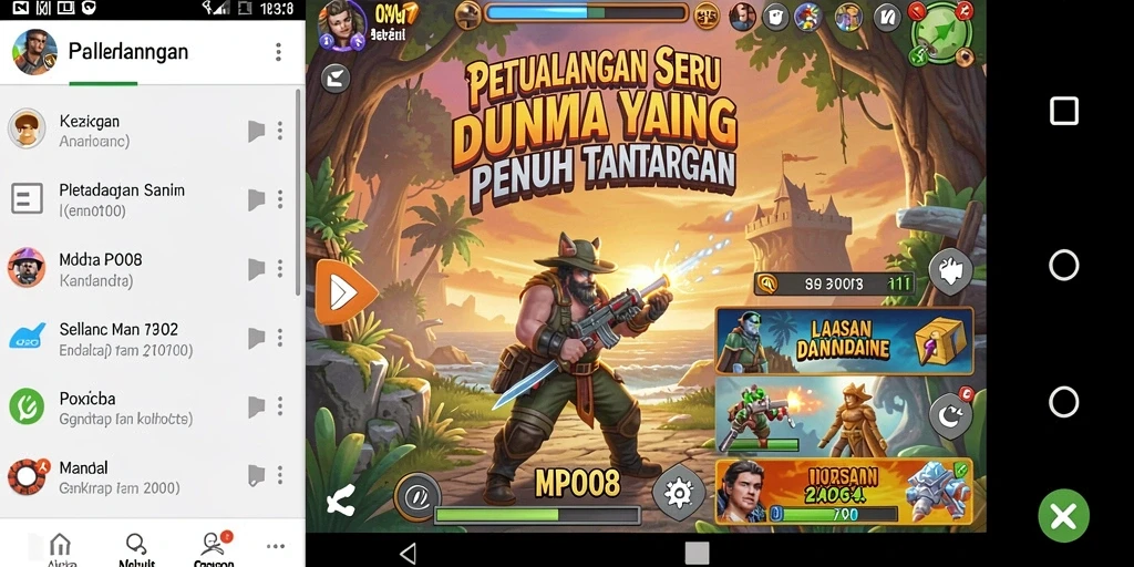 Gameplay menarik dan tantangan seru dalam MPO08.
