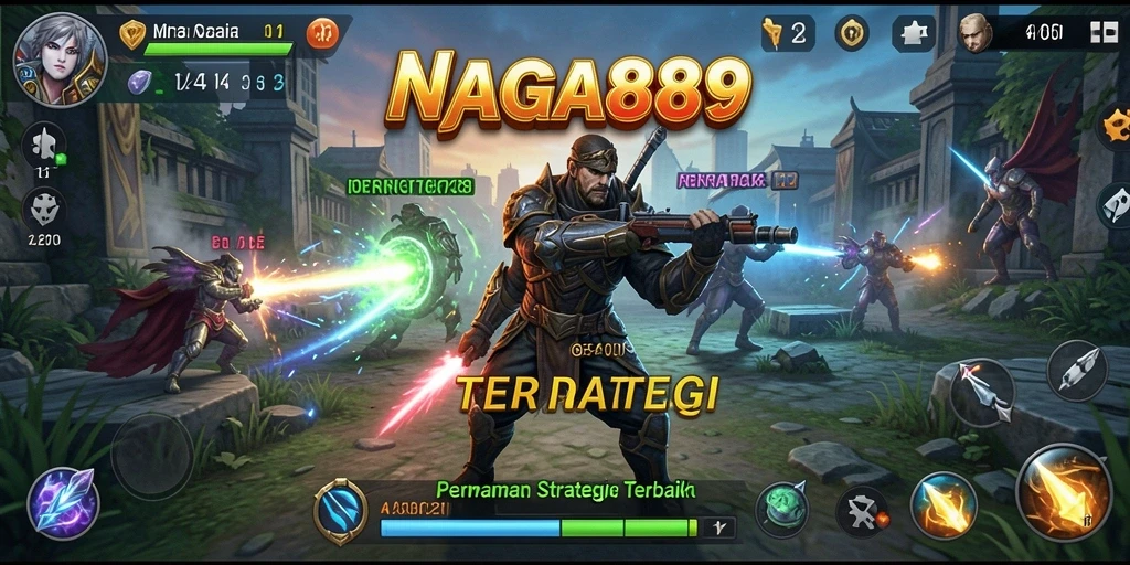 Tangkapan layar permainan NAGA889 yang menampilkan aksi strategi yang seru.