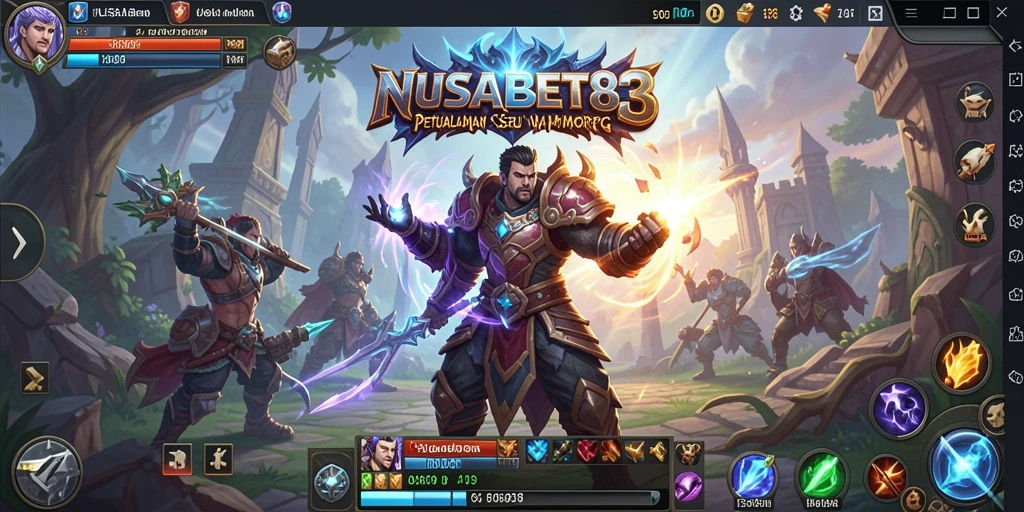 Gameplay seru dalam dunia fantasi NUSABET88.