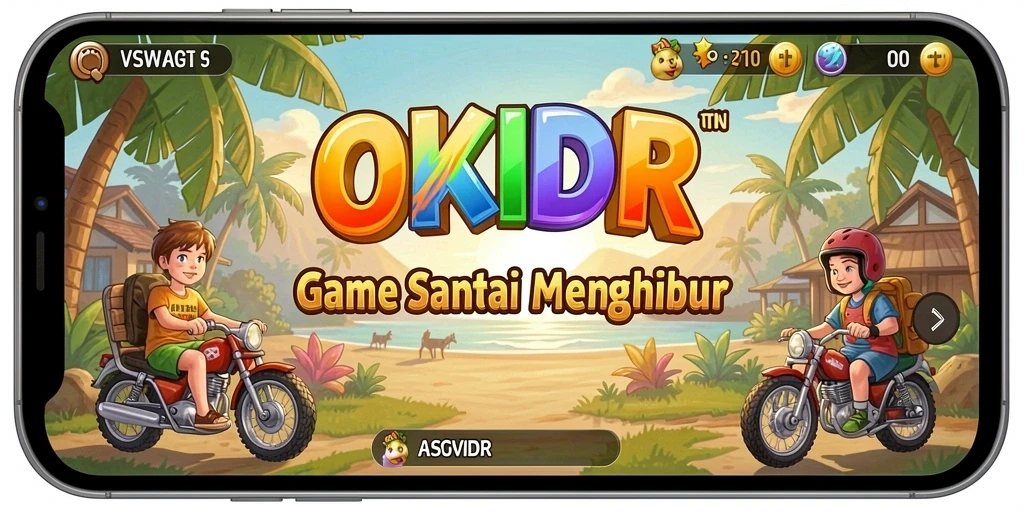 Tampilan gameplay OKIDR yang seru dan menarik.