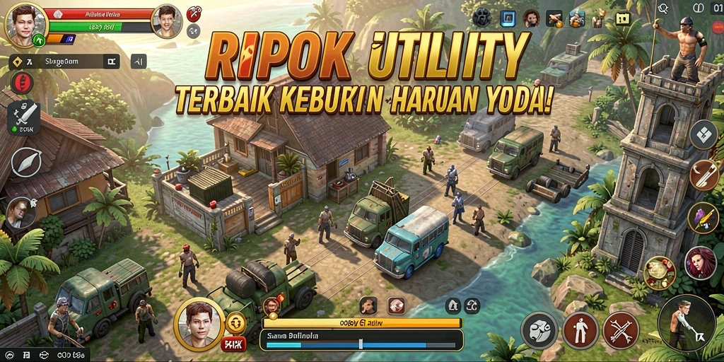 Tampilan screenshot RPOK yang menunjukkan fitur-fitur Utility.