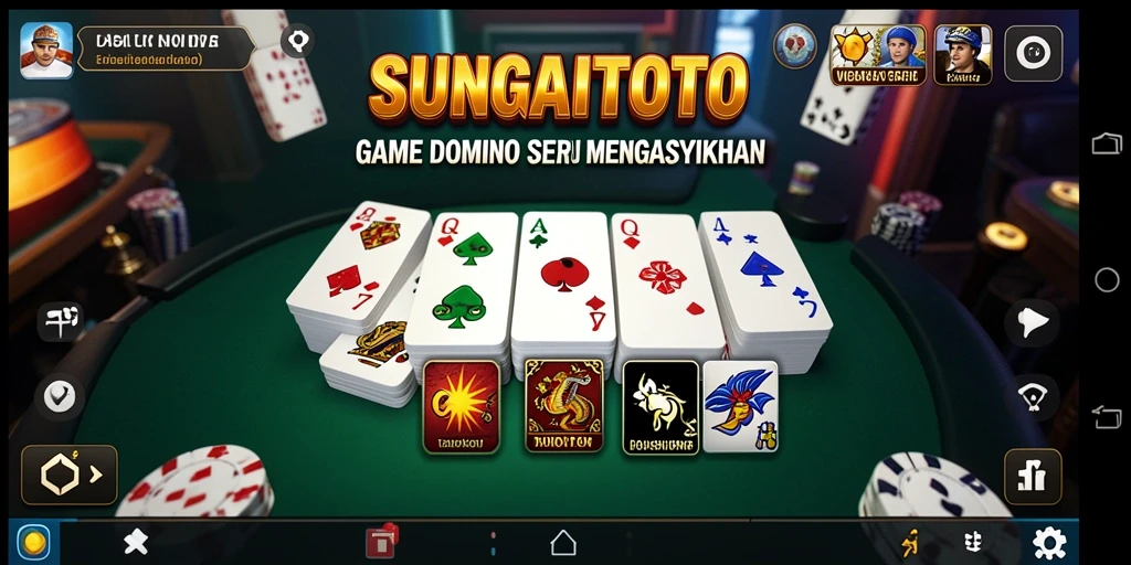 Tampilan gameplay menakjubkan dari SUNGAITOTO dengan berbagai mode permainan.